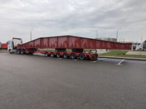 Перевозка металлической балки 23 метра для Крымского моста — ТК Витязь